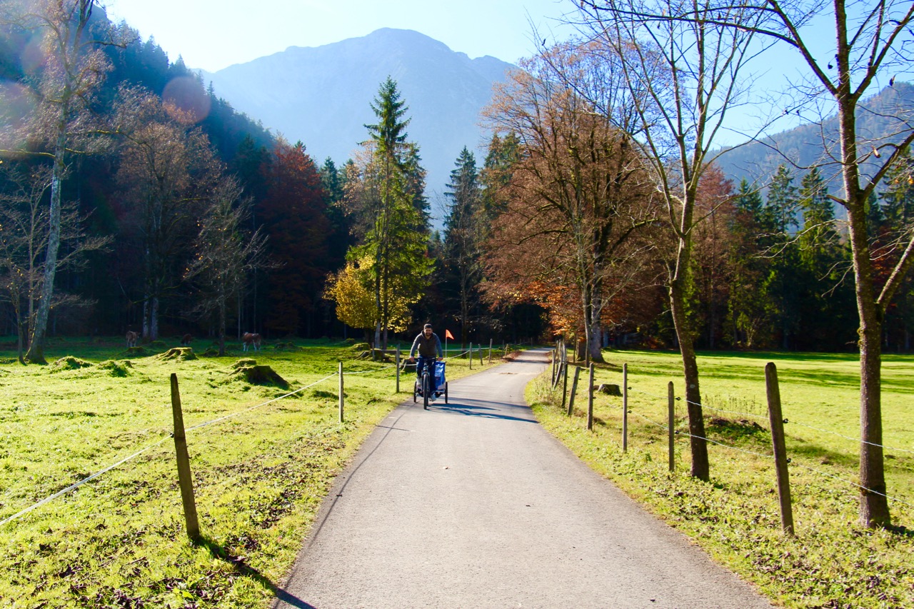 Eine Familientour mit dem Fahrrad rund um dem kleinen Ort Geitau zwischen Schliersee und Bayrischzell. Wunderschön!